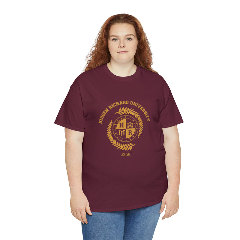 Hidden Richard University Unisex Heavy Cotton Tee