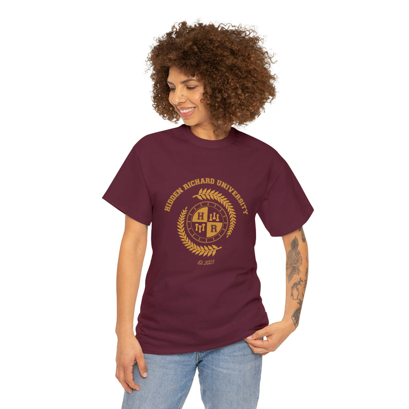 Hidden Richard University Unisex Heavy Cotton Tee