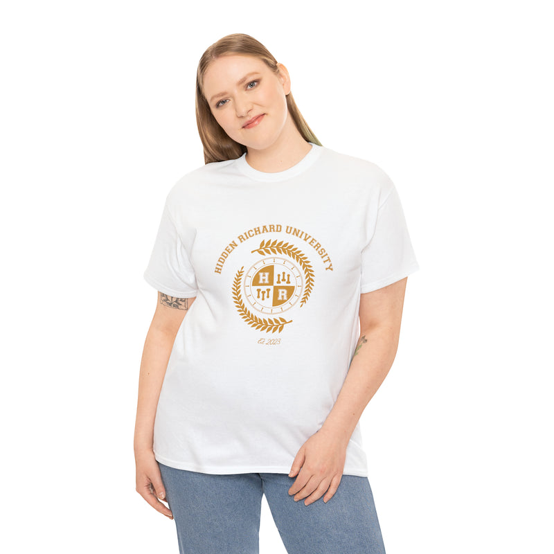 Hidden Richard University Unisex Heavy Cotton Tee