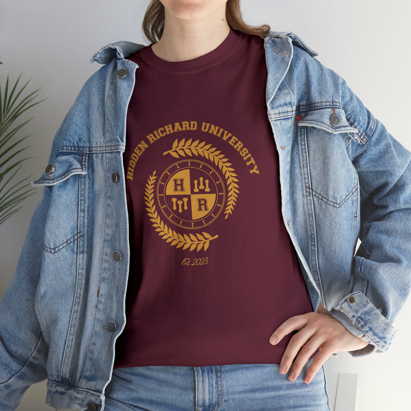 Hidden Richard University Unisex Heavy Cotton Tee