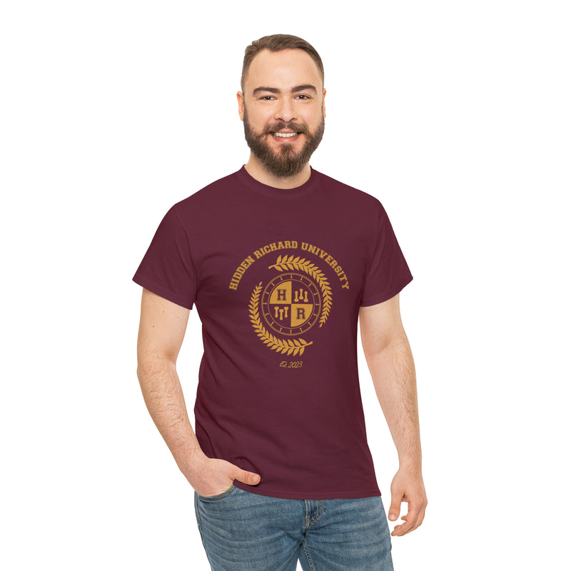 Hidden Richard University Unisex Heavy Cotton Tee