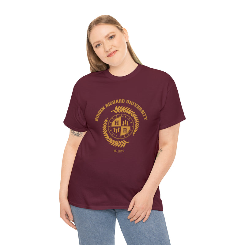 Hidden Richard University Unisex Heavy Cotton Tee