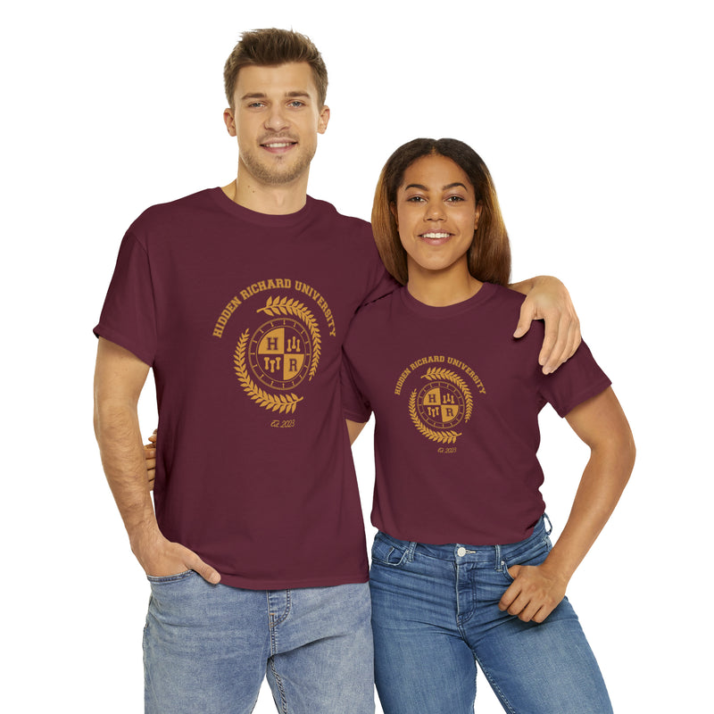 Hidden Richard University Unisex Heavy Cotton Tee